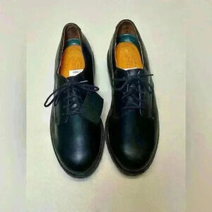 Vintage Men’s Dexters Black Waterproof Leather‎ Lace Up Oxford Size 10 WW